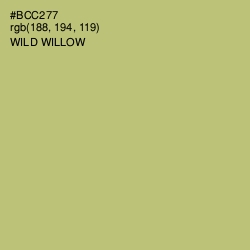 #BCC277 - Wild Willow Color Image
